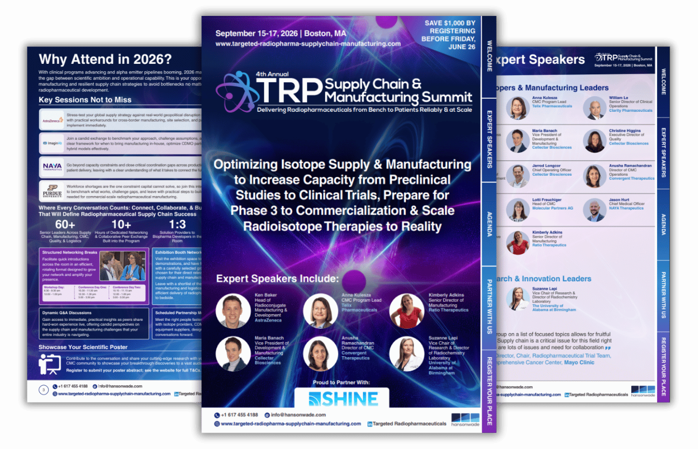 4th TRP Supply Chain & Manufacturing Summit 2026 Brochure Preview